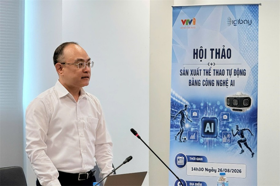 Ông Nguyễn Trường Giang, Giám đốc Trung tâm Công nghệ và Truyền dẫn Phát sóng, Đài Truyền hình Việt Nam